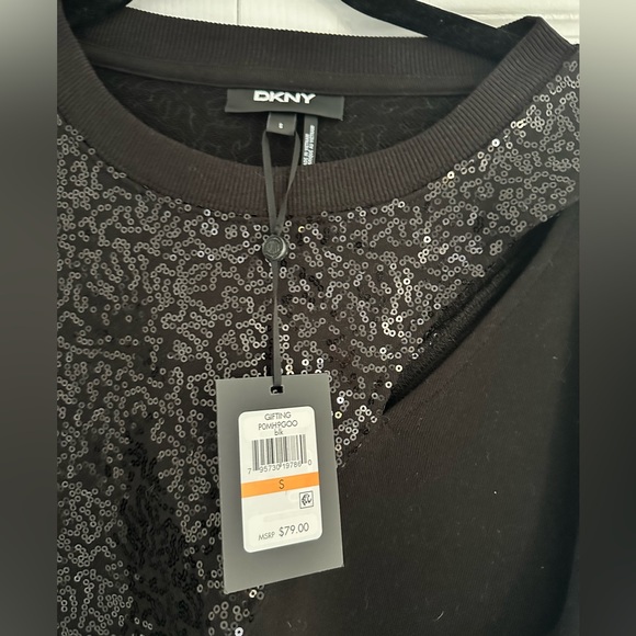 DKNY Sequin Sweatshirt - Picture 3 of 8